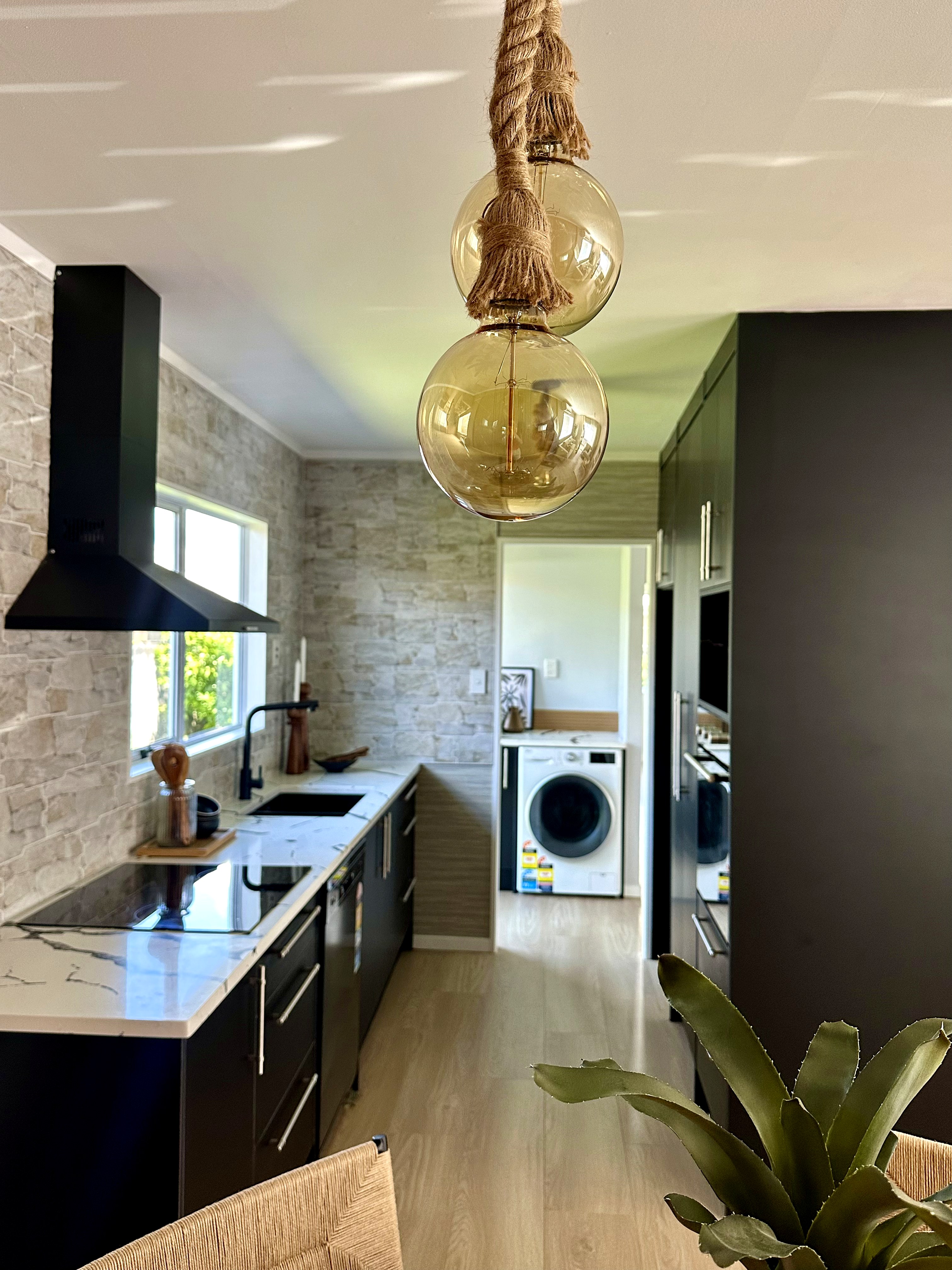 After — new kitchen and laundry